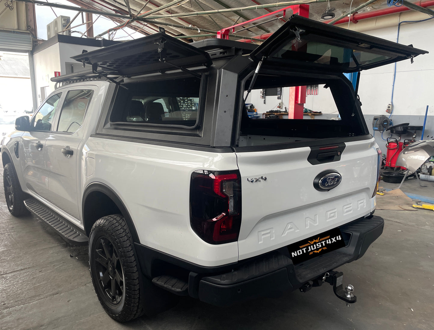Aluminium Tub Canopy For Ford Ranger(2022 Next Gen-2025)