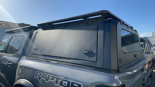Aluminium Tub Canopy For Ford Ranger(2022 Next Gen-2025)