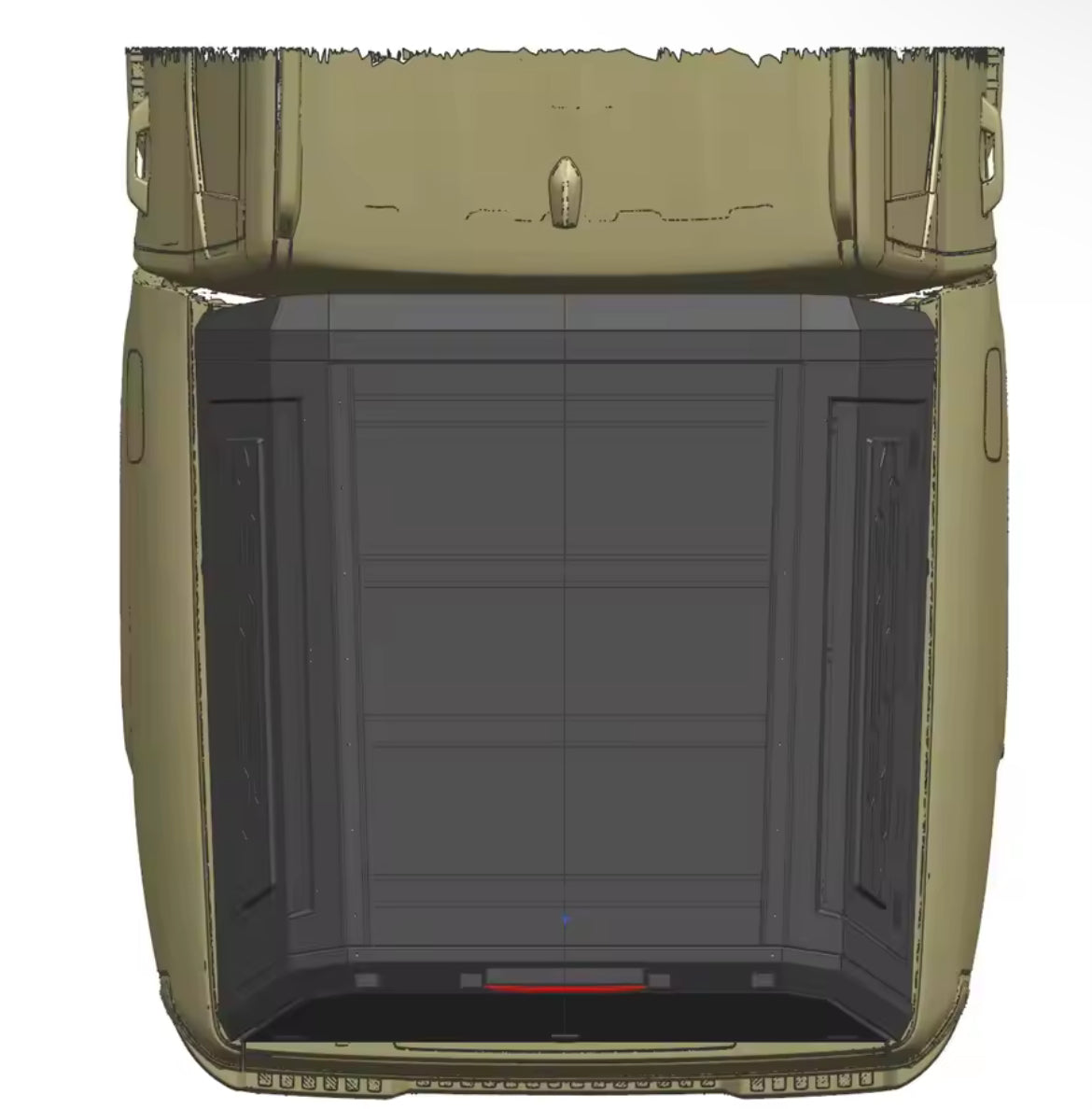 Aluminum Tub Canopy For BYD Shark
