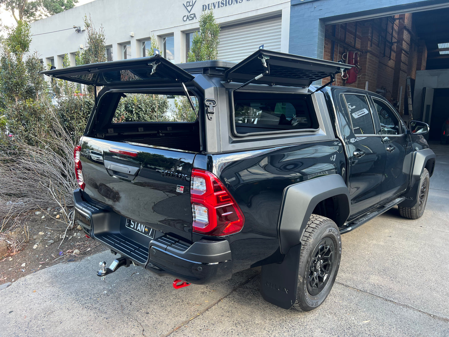 Aluminum Tub Canopy For Toyota Hilux(2017-2025)