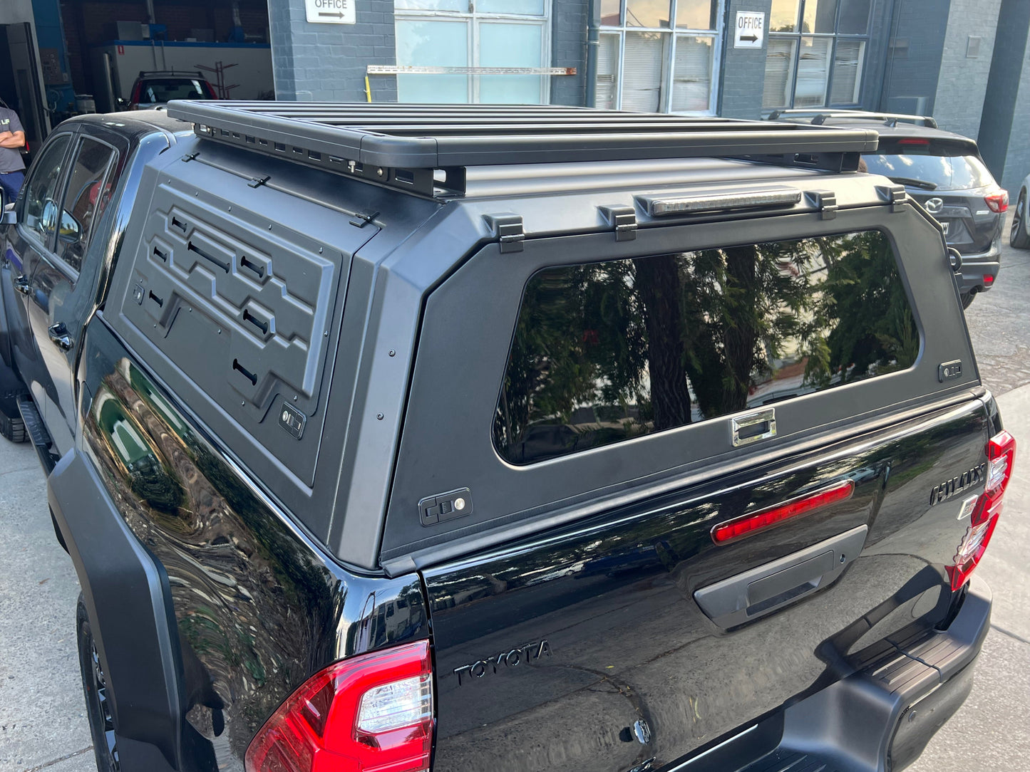 Roof Platform For Aluminium Canopy