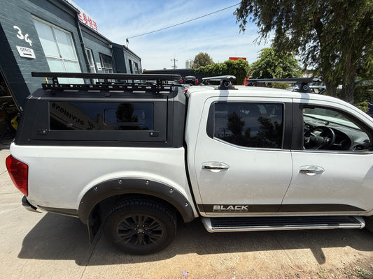 Aluminium Tub Canopy(with side window) For Ford Ranger(2022 Next Gen-2025)