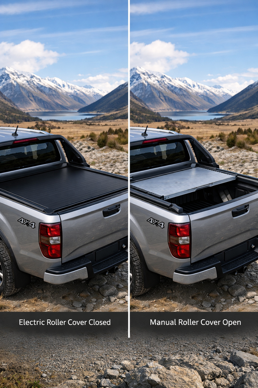 Electric vs Manual Roller Covers: Which One Is Best for Your Ute?