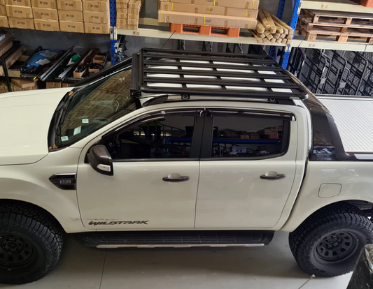 Aluminium Roof Platform Fits for Ford Ranger Wildtrak 2012-onward ( With Roof Rails Models )