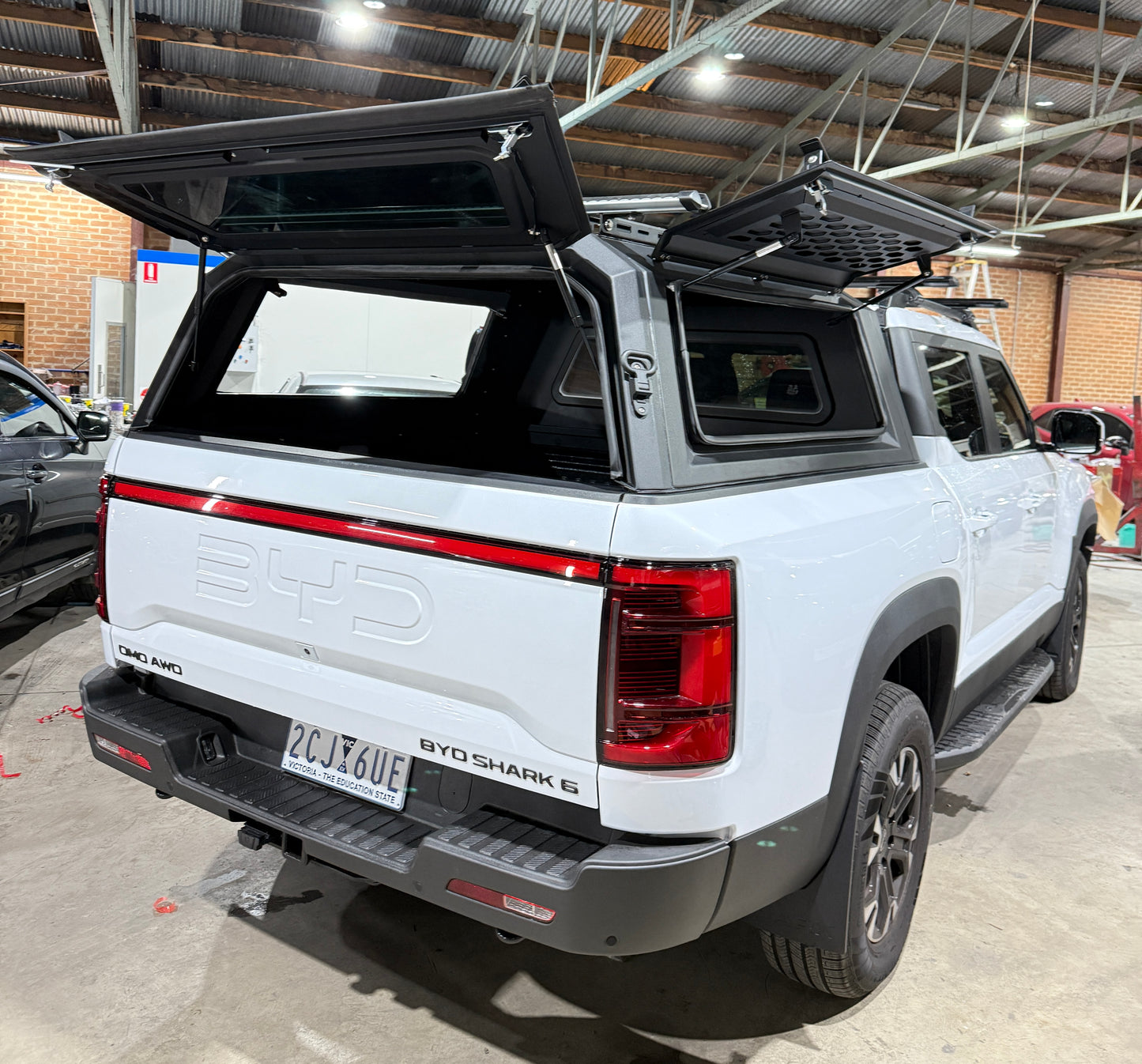 Aluminum Tub Canopy For BYD Shark