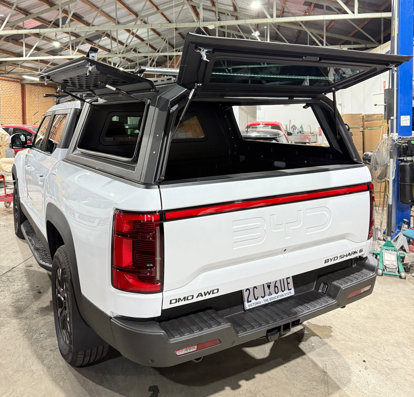Aluminum Tub Canopy For BYD Shark