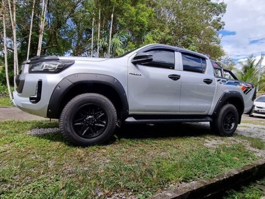 Fender Flares Extension for Toyota Hilux (2021-2024)